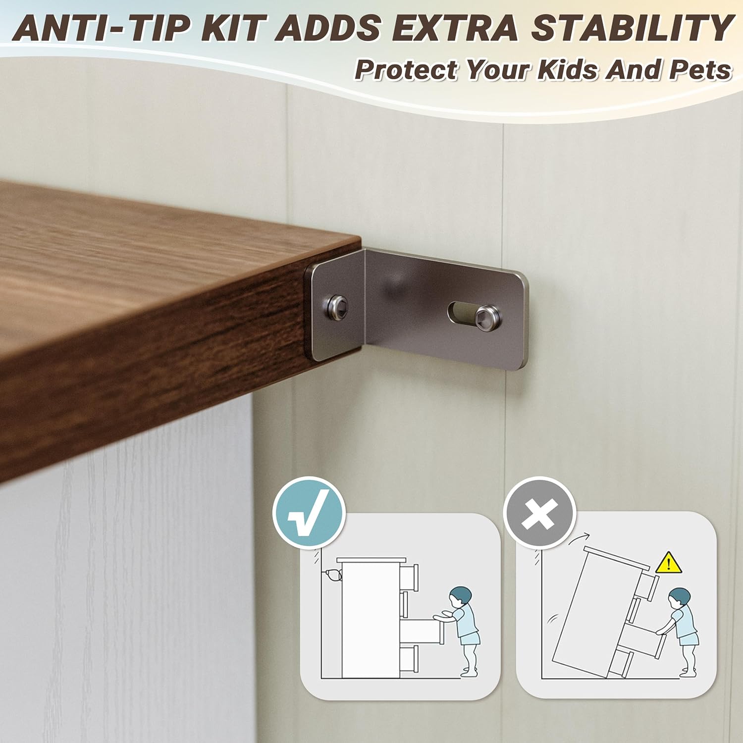 LIKIMIO White Dresser for Bedroom, Modern 6 Drawer Double Dresser for Bedroom with Black Handle, Wide Wood Dressers & Chests of Drawers, 6 Drawer Dressers for Hallway, White - Image 8